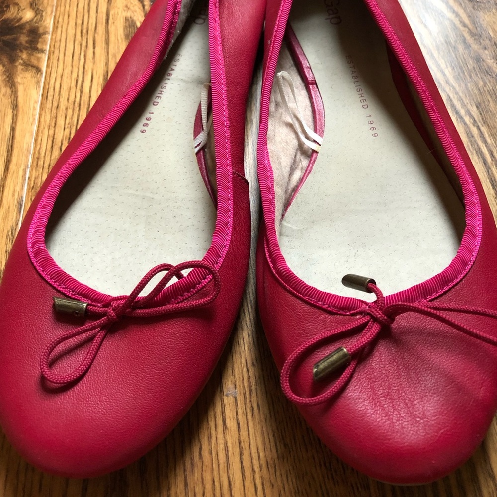 Gap flats 8 1/2 Hot pink